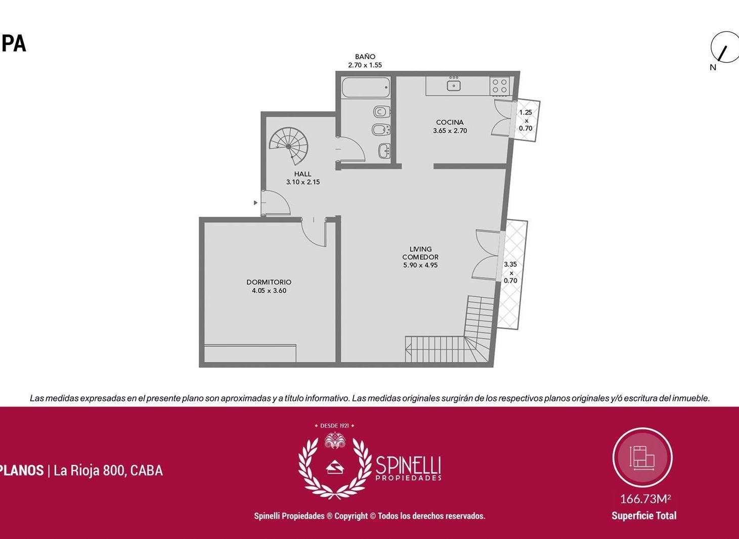 Foto de Venta departamento tipo PH 3 ambientes más entrepiso 167M² al frente, imagen 2