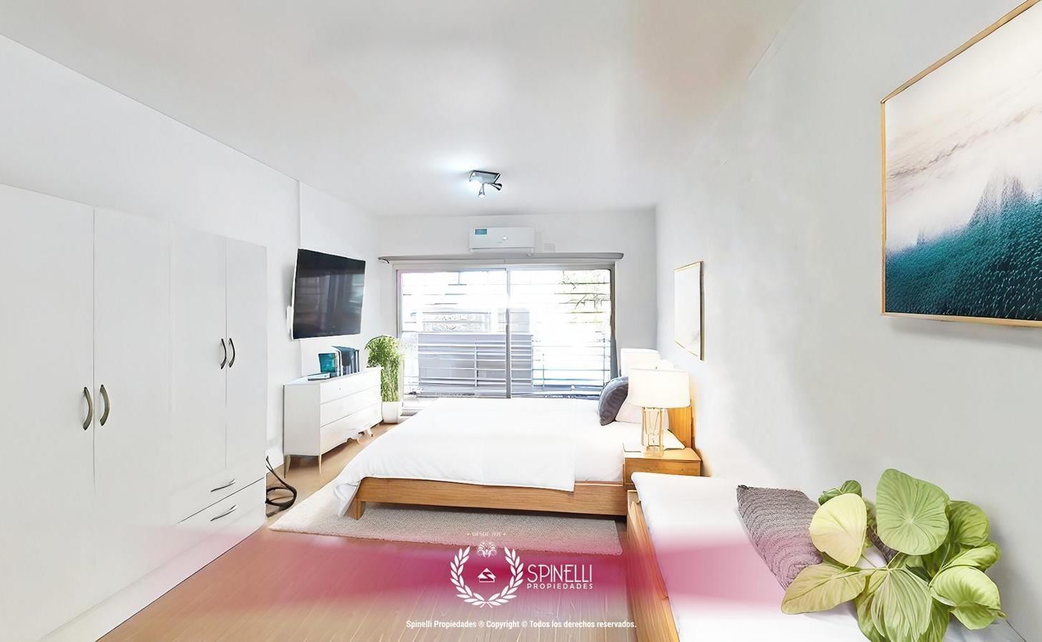 Foto de Alquiler departamento 1 amb 30m² en Caballito balcón frente piscina sum, imagen 1