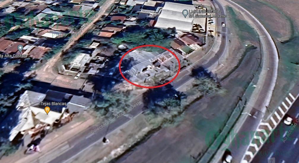 VENTA DE FRACCIÓN SOBRE ACCESO OESTE EN MORENO - TOMA AUTO/PROPIEDAD