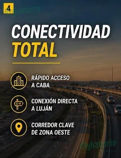 ALQUILER DE FRACCIÓN 50 X 50 EN ITUZAINGÓ - SOBRE ACCESO OESTE 4
