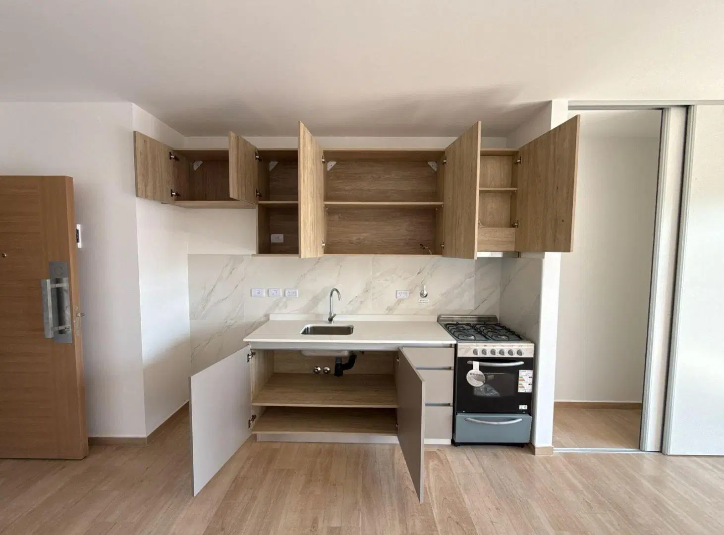 Departamento Monoambiente con balcón a Estrenar 2