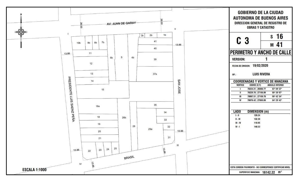 GRAN TERRENO EN VENTA SUPERFICIE VENDIBLE 4213
