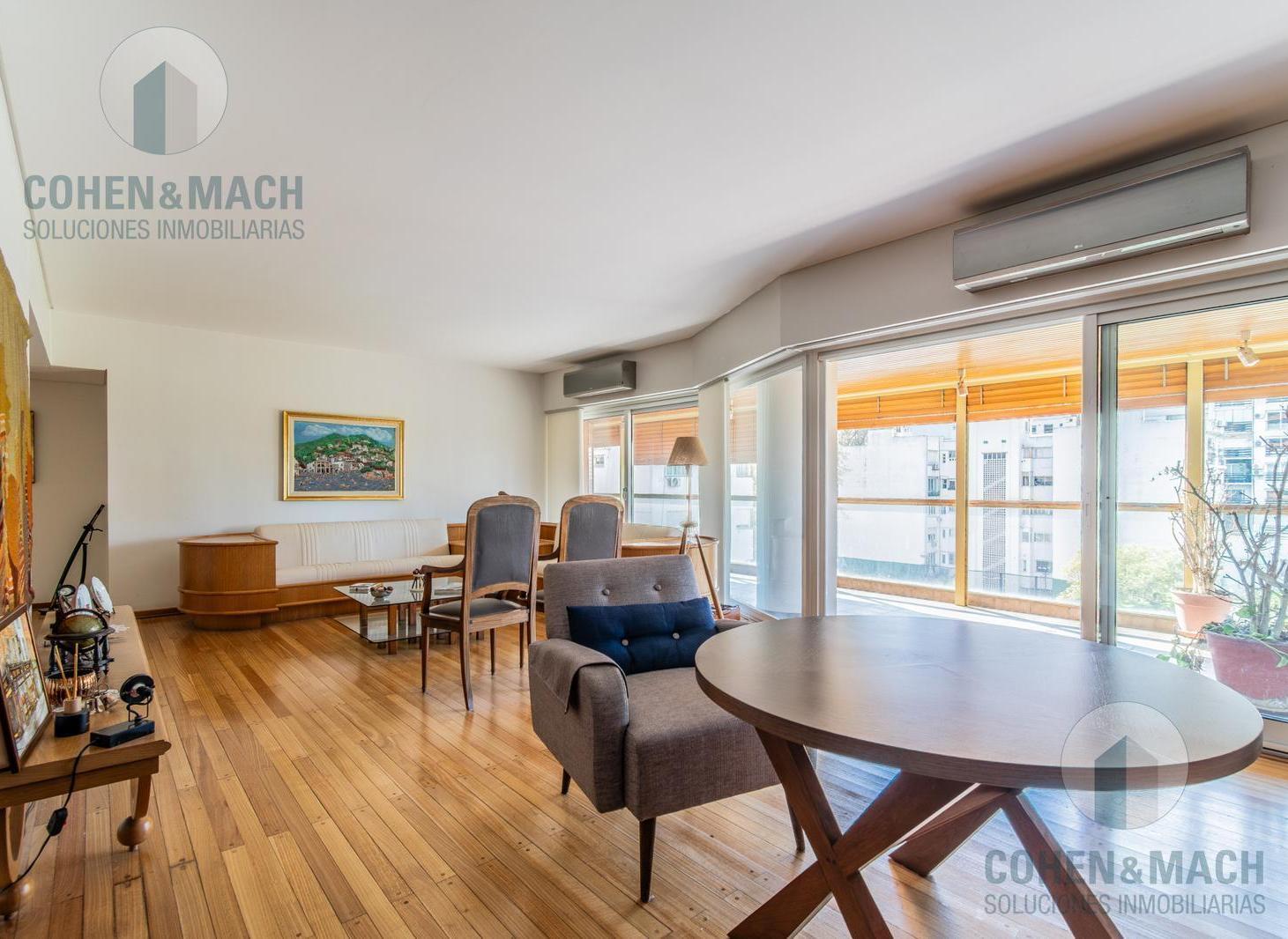 Foto de ESTUPENDO PISO EN LO MEJOR DE PALERMO. 220 m² con balcón corrido, suite, imagen 2