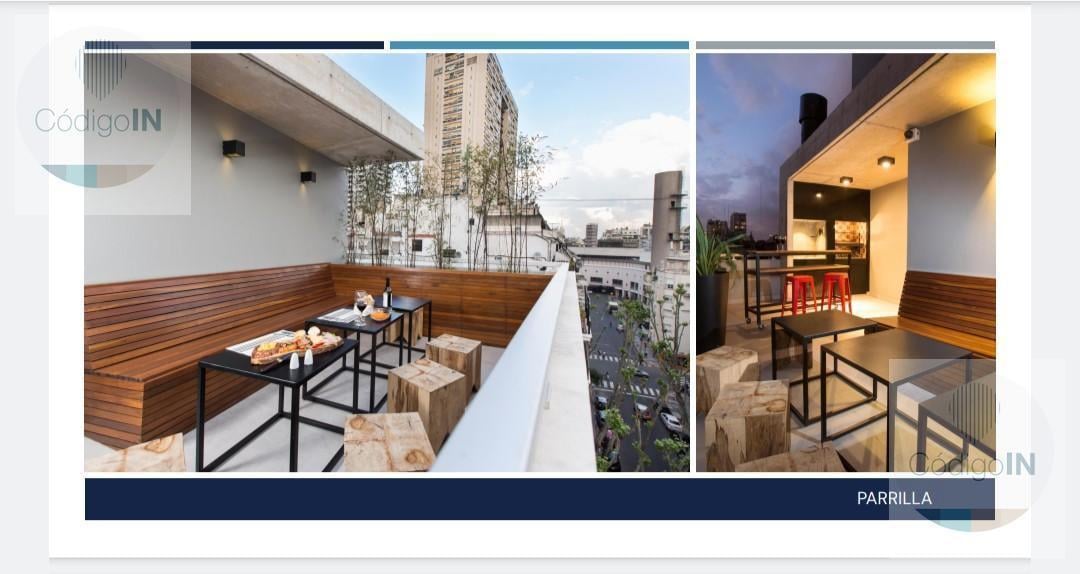 Foto de Departamento de 2 ambientes al frente amoblado y equipado (Amenities), imagen 4
