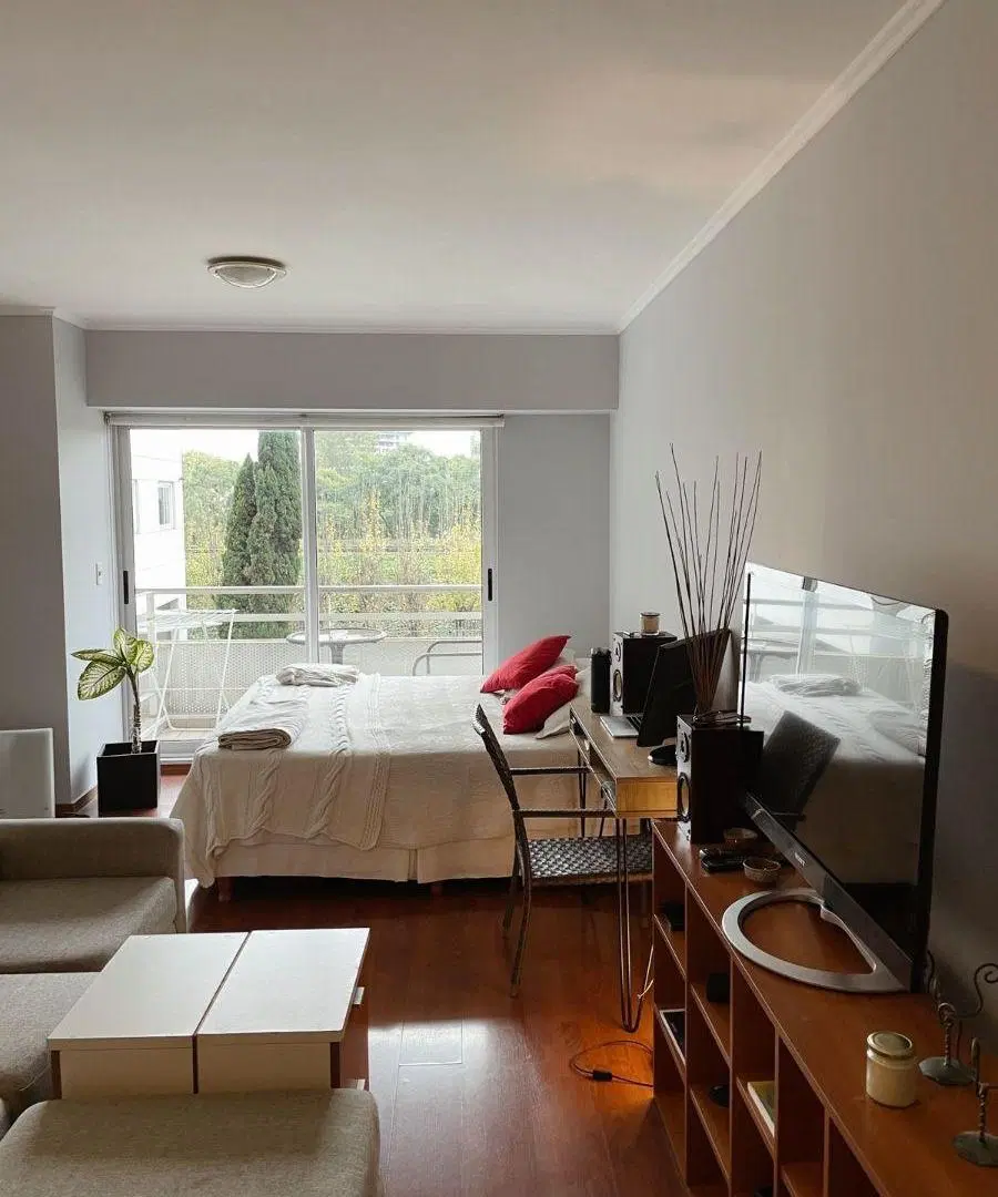 Palermo Nuevo. Sinclair 3044. Exc amplio monoambiente div. Baño compl. Balcón aterrazado. APTO PROF 3