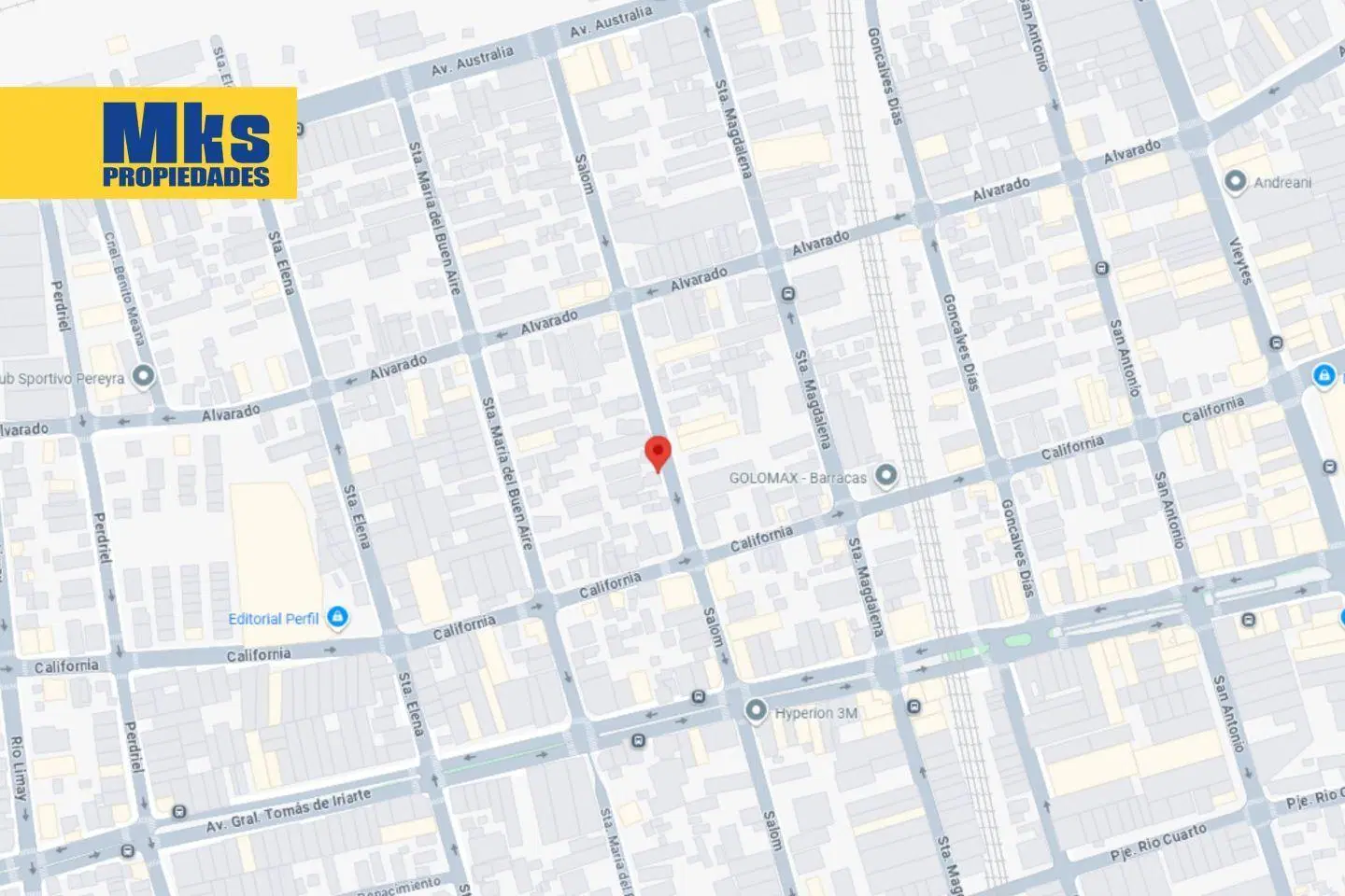 Lote 8,66 x 44,38 con galpón y departamentos a refaccionar  Barracas 5