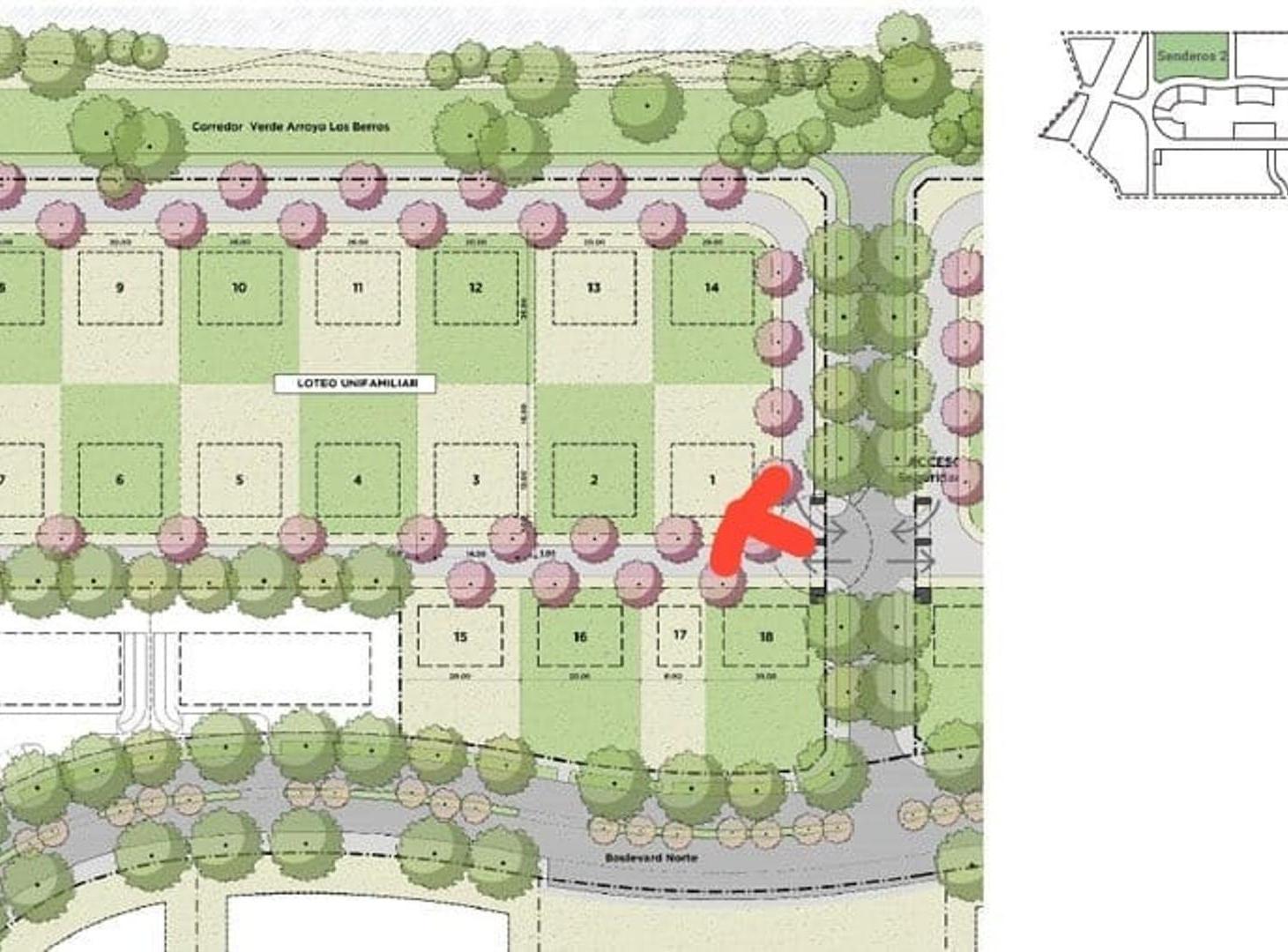 Foto de Lote en Venta en Barrio Senderos II, imagen 4