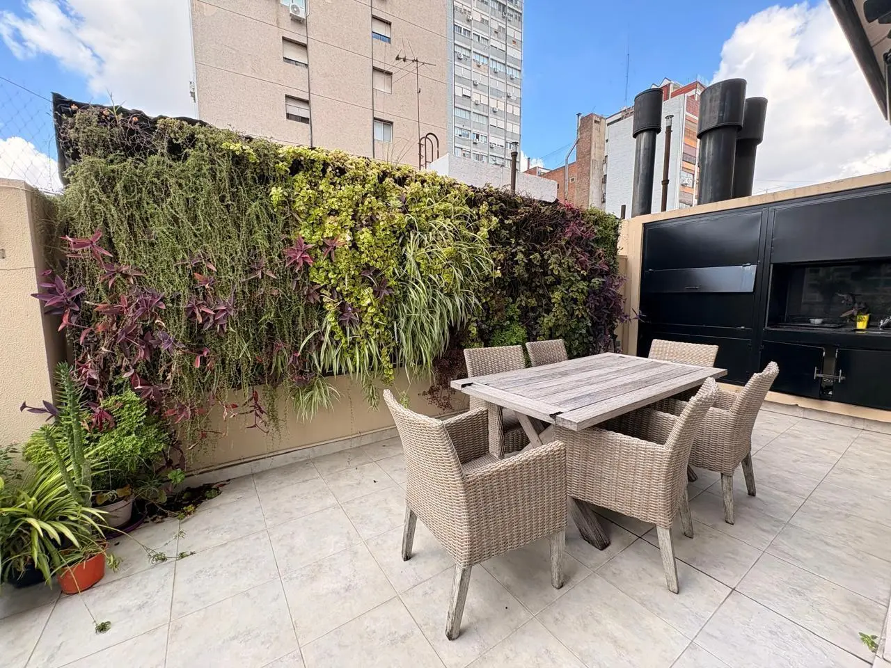 Alquiler amueblado en Palermo Chico Terraza y parrilla propia 4
