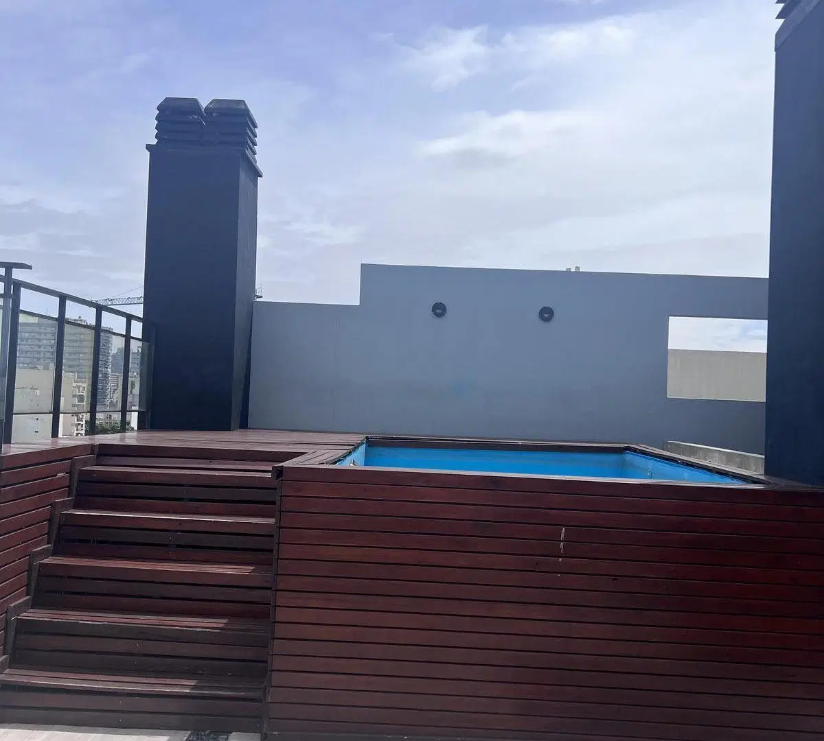VENTA 2 ambientes BALCON PATIO. PARRILLA. PILETA Y TERRAZA. 5