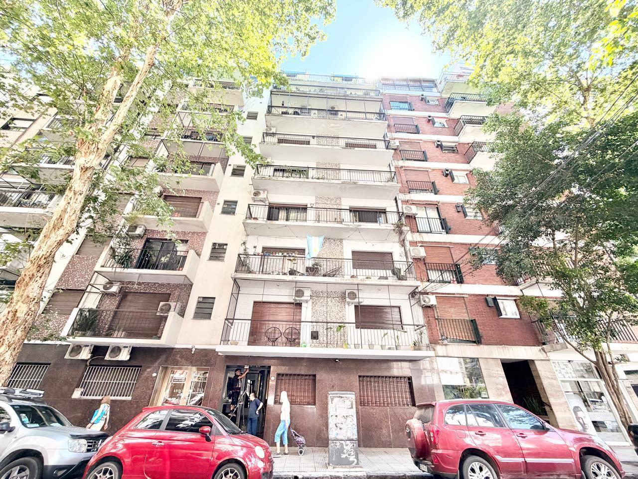 Departamento 3 Ambientes al Frente con Balcón en Palermo