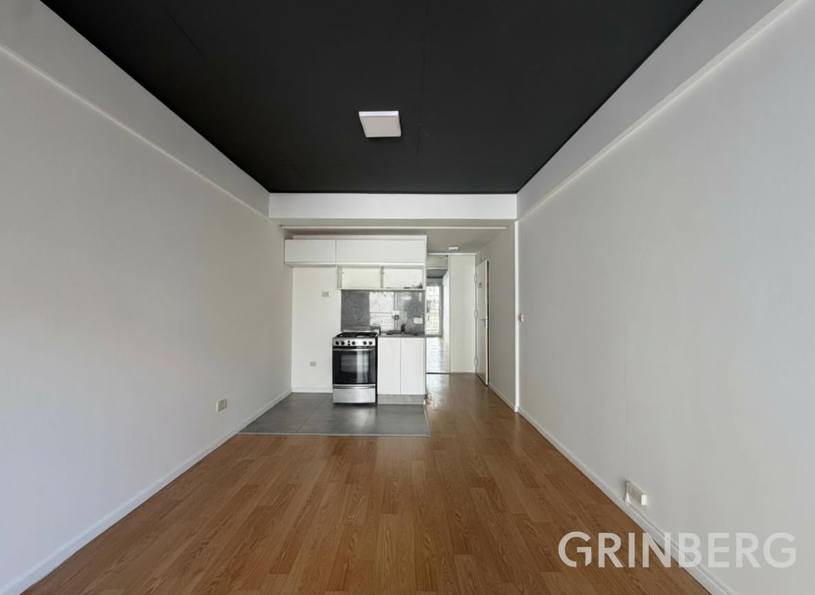 Departamento monoambiente con balcon al contrafrente en Belgrano