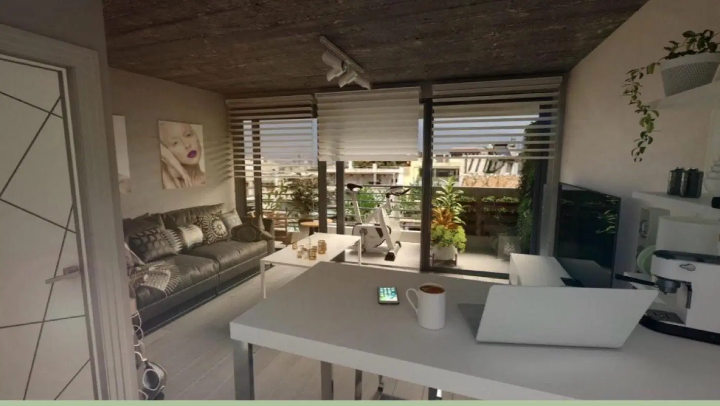 Departamento Monoambiente en venta desde 37m2, Billinghurst y Gorriti. 3