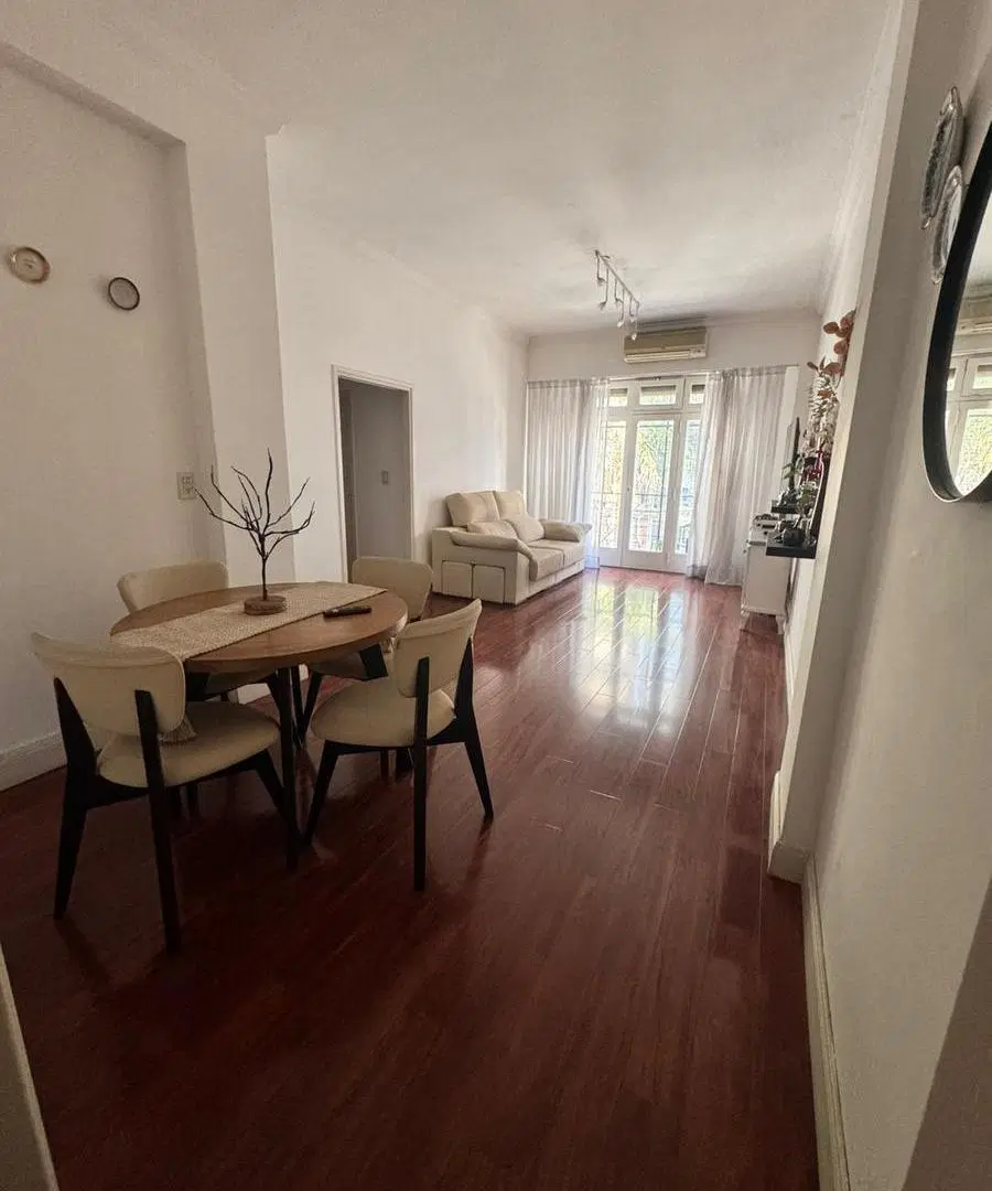 Departamento 3 ambientes y medio con balcon en Palermo 2