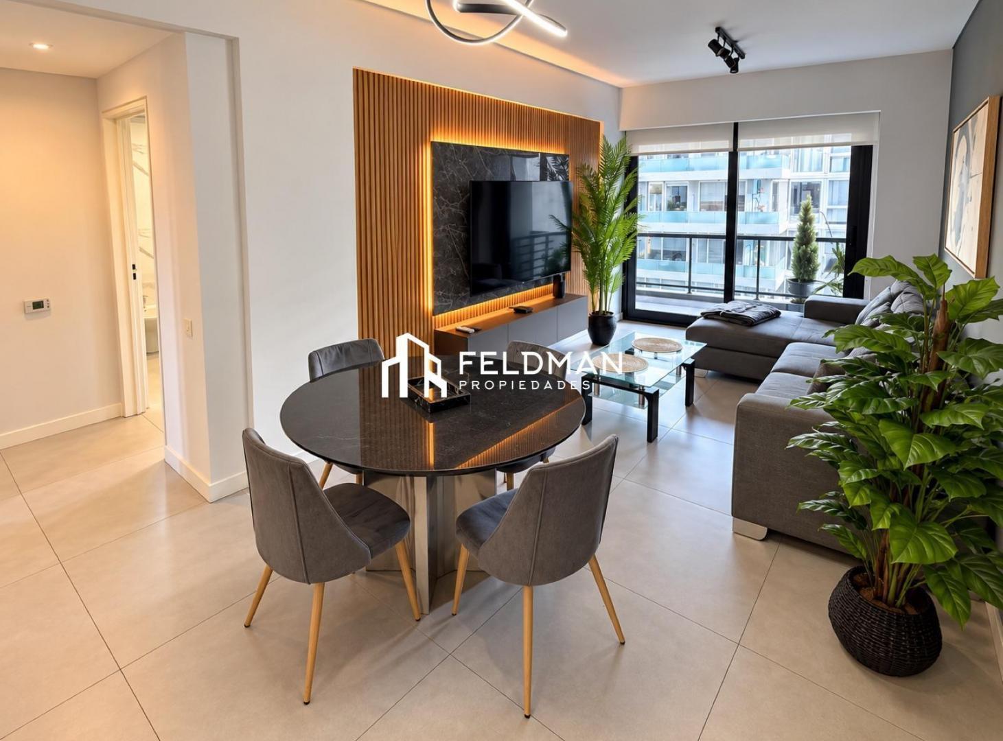 Foto de 3 ambientes amoblado seg 24hs cochera y full amenities, imagen 4