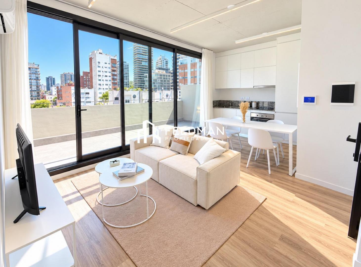 Foto de Venta de 2 ambientes a estrenar con terraza propia en Las Cañitas, imagen 2