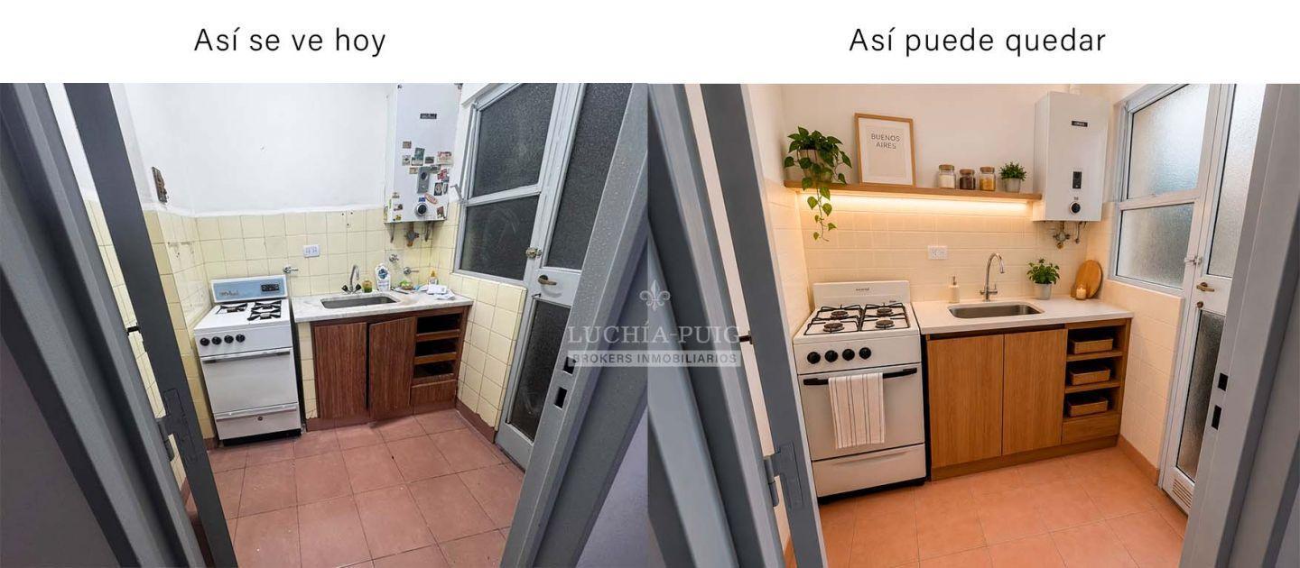 Foto de DEPARTAMENTO 2 AMBIENTES CON PATIO EN VENTA - IDEAL PARA RECICLAR, imagen 5