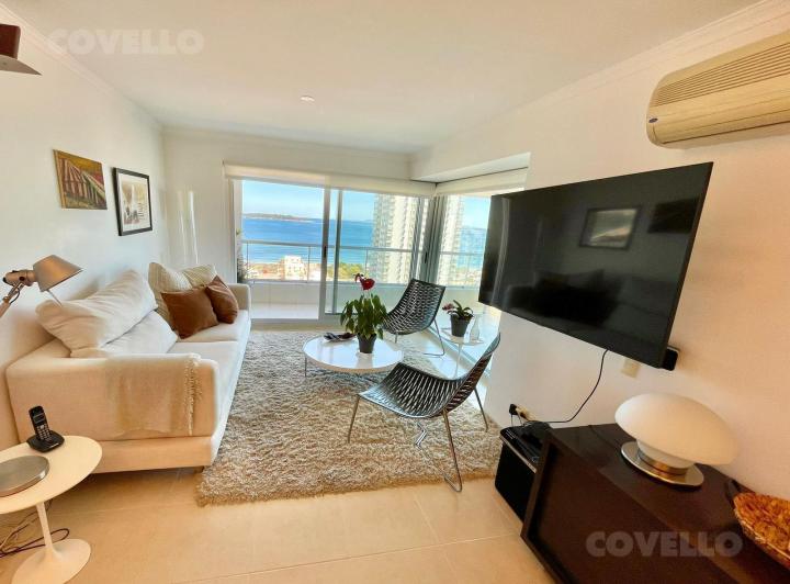 Departamento de 2 dormitorios en alquiler temporario, Playa Brava