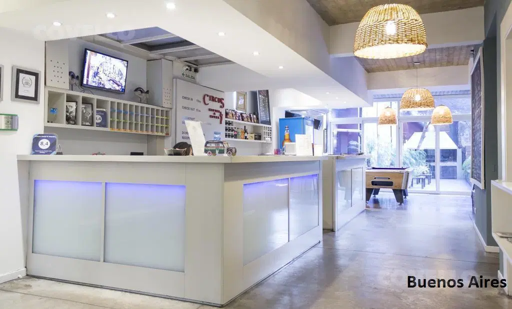 Hotel y hostel, 32 habitaciones, excelente reputación y nivel de ocupación 5