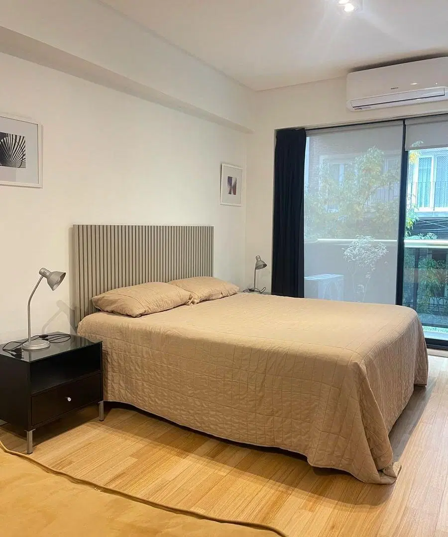 Monoambiente en Recoleta , amoblado con amenities y balcón al frente 5