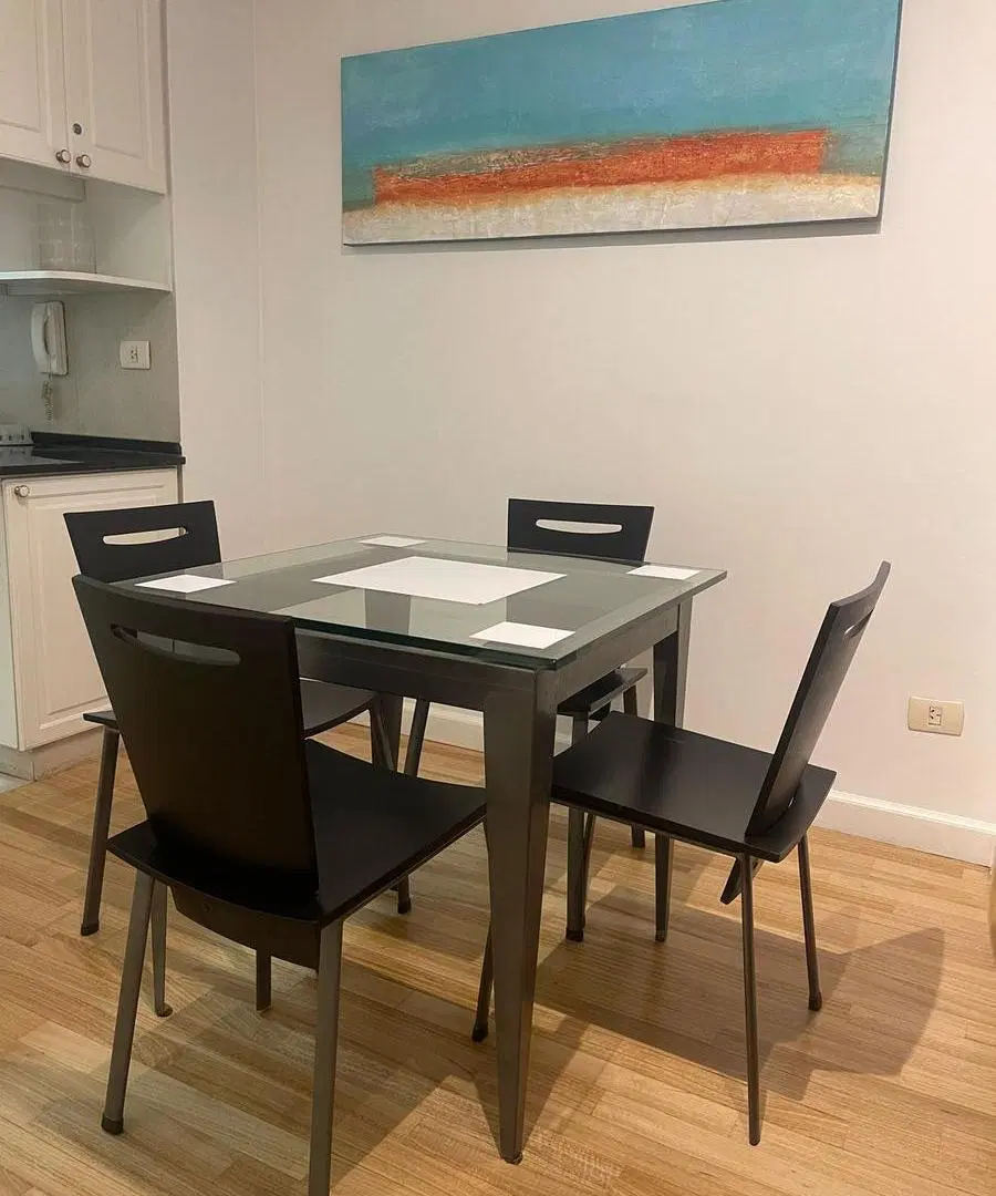 Monoambiente en Recoleta , amoblado con amenities y balcón al frente 1
