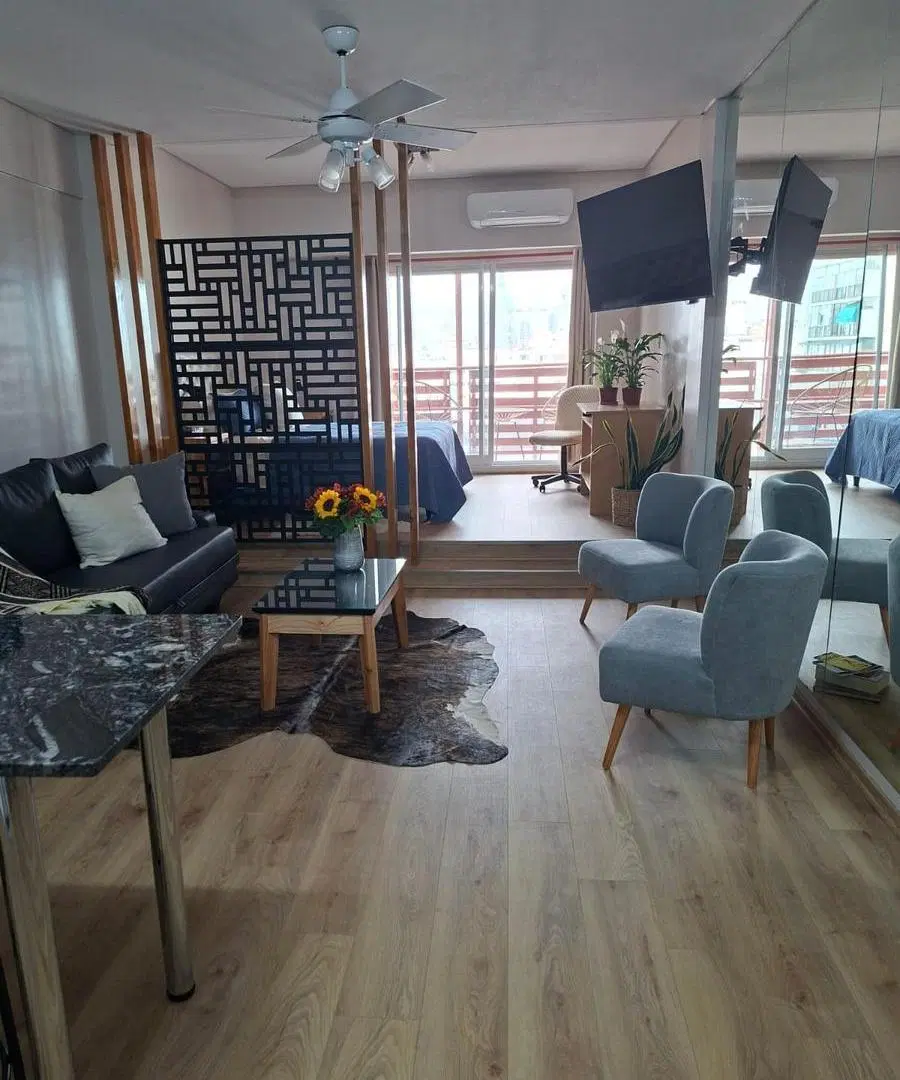 Exclusivo Monoambiente Amoblado 40mts en la Avenida Corrientes 5