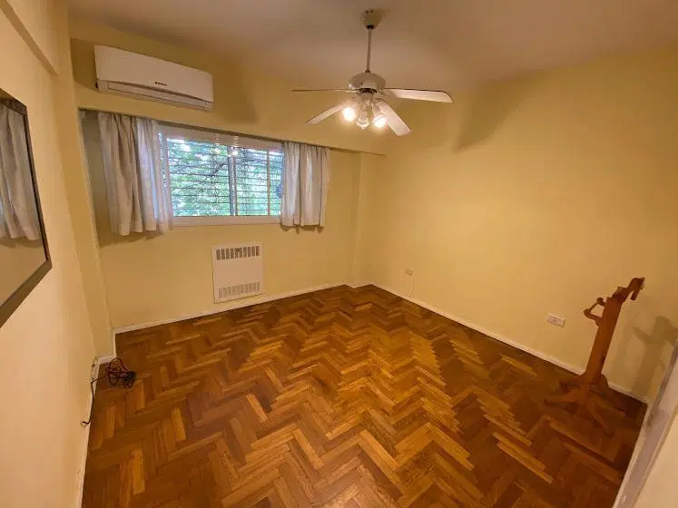 Departamento de dos dormitorios en alquiler en Belgrano frente a Plaza Noruega 5