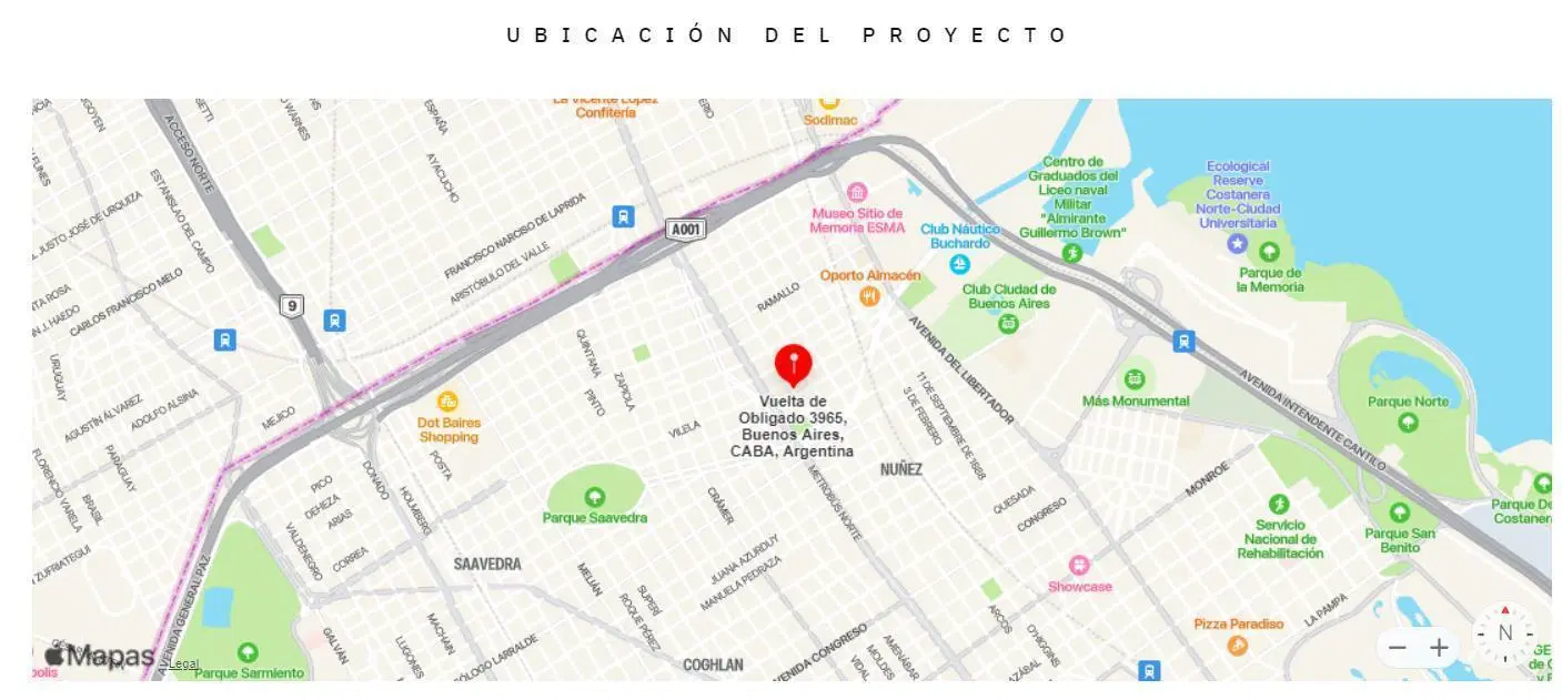 DEPARTAMENTO A ESTRENAR - VENTA - 4 AMB - BALCON - PARRILLA - NUÑEZ 2