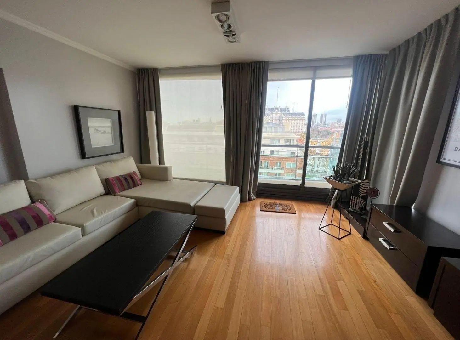 3 AMBIENTES AMOBLADO EN ALQUILER, CON COCHERA CUBIERTA, PUERTO MADERO 3