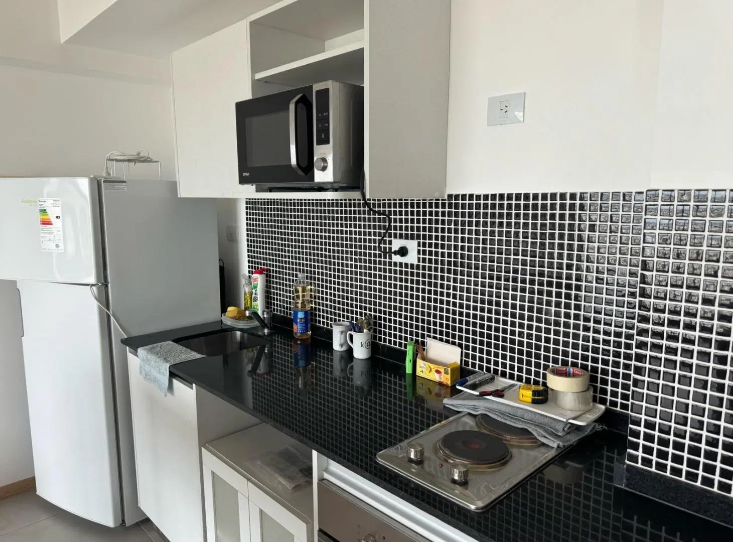 DEPTO 1 AMB y MEDIO, AMOBLADO CON COCHERA PISO ALTO COMPLEJO PALMERA 1 8