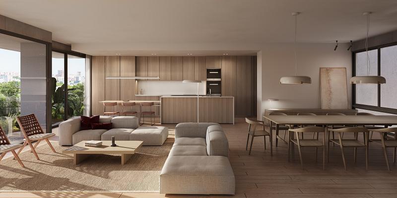Venta Departamento Belgrano Amplio y Luminoso 5