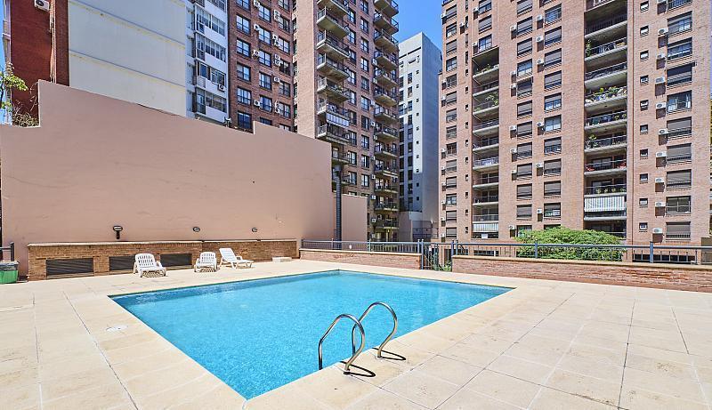 Vista Al Río. 3 Ambientes con Balcón y Cochera Fija en Nuñez. Amenities. Piso Alto 5