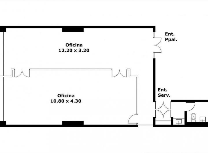 Oficinas en venta con renta. City porteña.