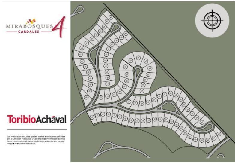 Lote de 1000 m2 en venta en Etapa 4 de Mirabosques, Los Cardales.