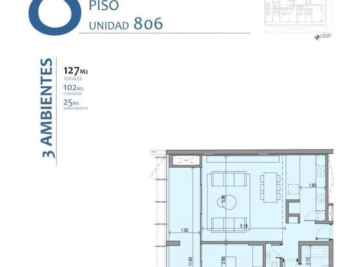departamento 3 ambientes venta monserrat