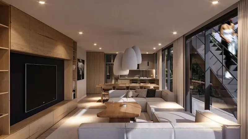 DOS DORMITORIOS EN SUITE EN PLANTA BAJA CON JARDIN 4