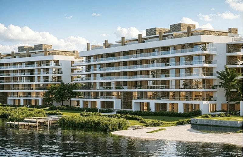 3 AMBIENTES CON BALCON TERRAZA Y VISTAS LATERALES AL LAGO