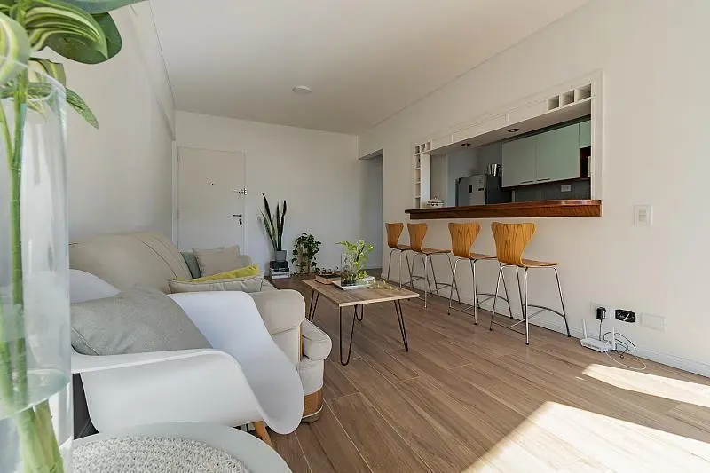 Dos ambientes con balcón y amenities en Almagro 4