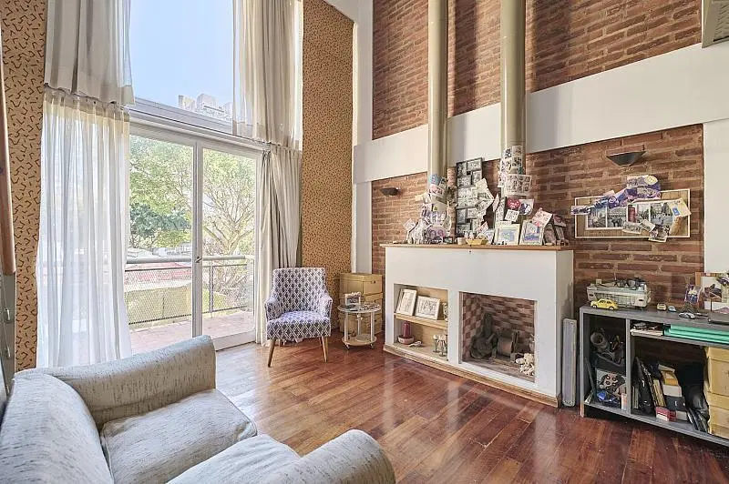 Arevalo y Baez, loft con balcón, cohera espacio y laundry. 2 ambientes. Las Cañitas 2