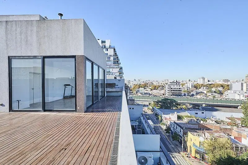 Dos Ambientes. A Estrenar Toilette. Balcón vista abierta. piso alto. DVH Diseño Tecnologia, Palermo 5