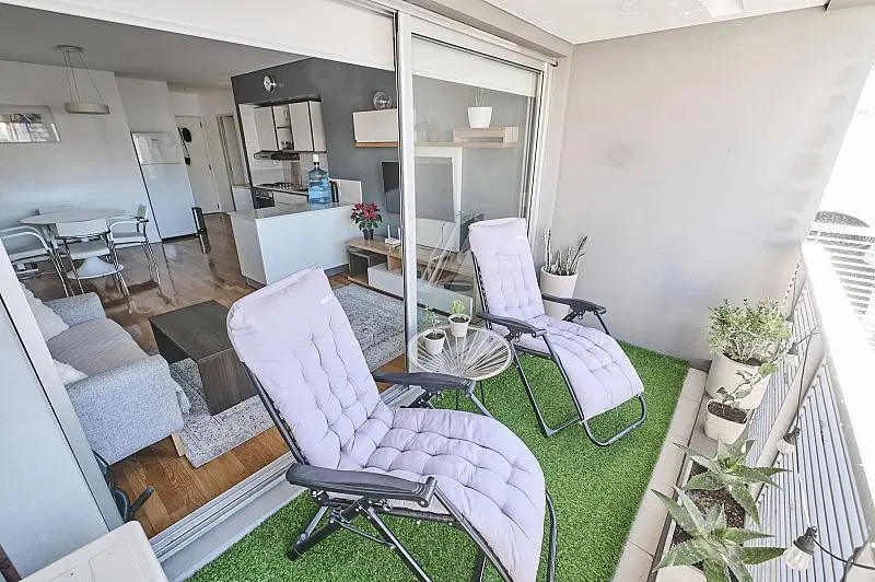 Departamento 2 ambientes Luminoso Impecable con vista amenities y balcon aterrazado en Palermo 5