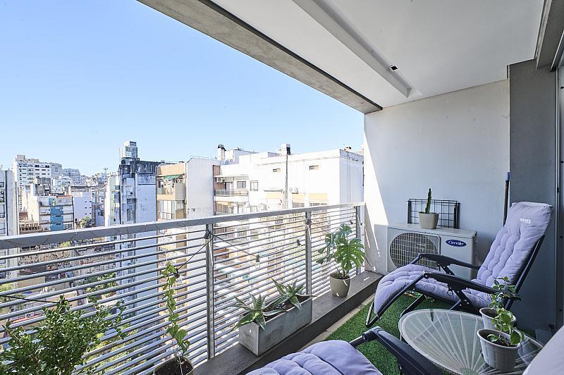 Departamento 2 ambientes Luminoso Impecable con vista amenities y balcon aterrazado en Palermo