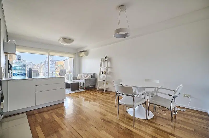 Departamento 2 ambientes Luminoso Impecable con vista amenities y balcon aterrazado en Palermo 3