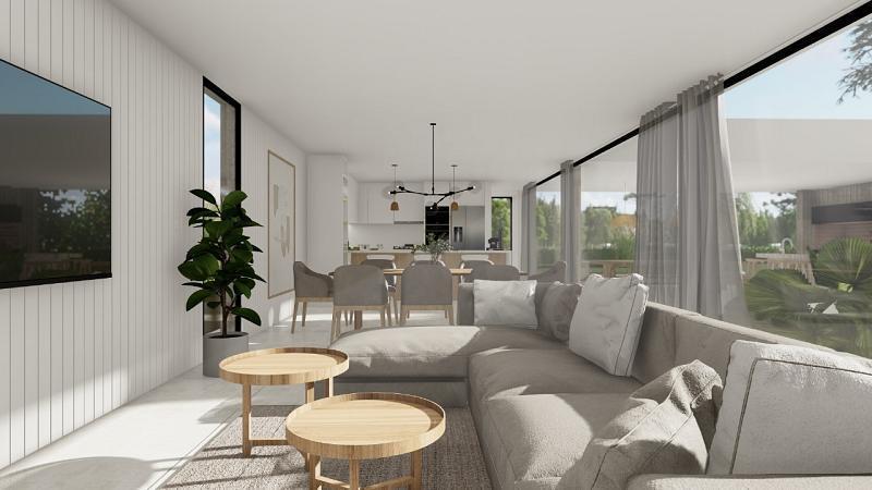 Casa de 4 ambientes a estrenar, con entrega a 12 meses. Barrio Cerrado Santa Rita,San Vicente.