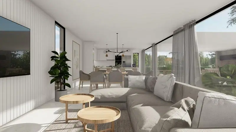 Casa de 4 ambientes a estrenar, con entrega a 12 meses.  Barrio Cerrado Santa Rita,San Vicente. 4