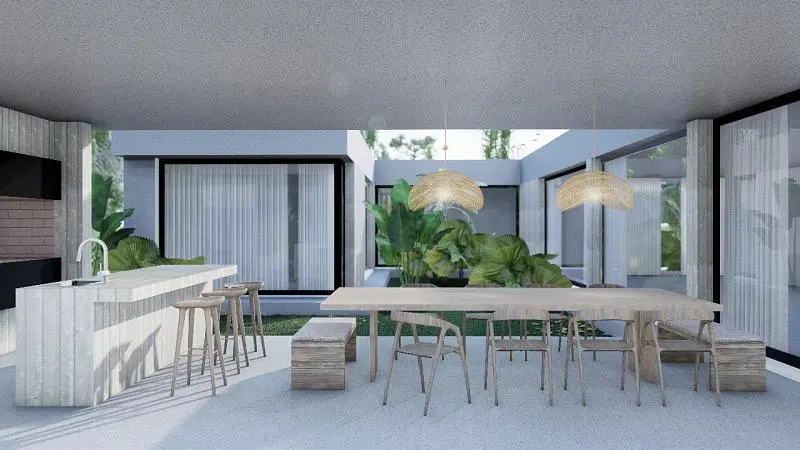 Casa de 4 ambientes a estrenar, con entrega a 12 meses.  Barrio Cerrado Santa Rita,San Vicente. 2