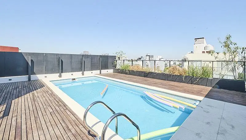 Venta Villa Ortuzar Ambiente único con balcón a Estrenar Edificio con Amenities 3