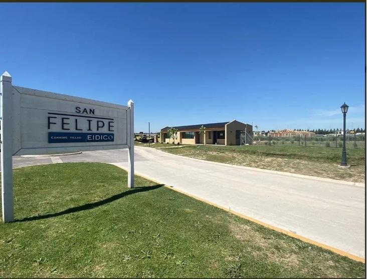 Lote en barrio San Felipe, lindero a San Simón. Canning Village, Ezeiza.