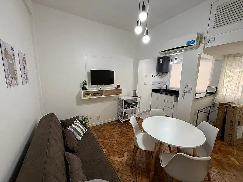 Departamento 2 ambientes Amueblado al Frente Reciclado Buen estado en Palermo Soho 5