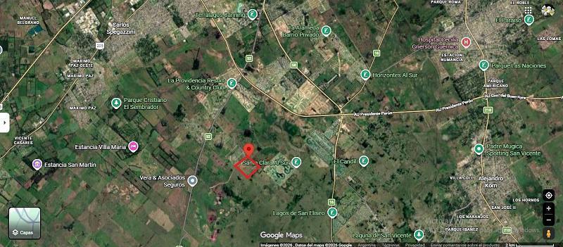 Foto de Fracción de 57 has en venta en Ezeiza, Canning, con acceso desde Ruta, imagen 2