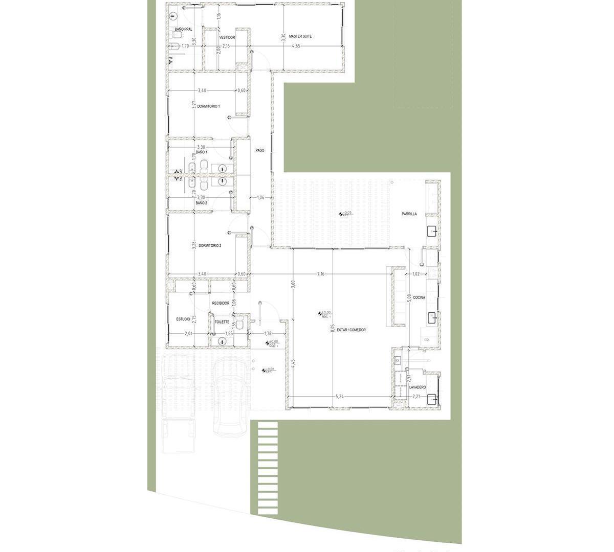 VENTA de casa a estrenar, 5 ambientes, 197m2 totales sobre lote de 694m2.